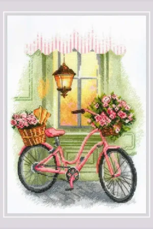 Flitsaanbieding Borduurpakket A Floral Trip - RIOLIS