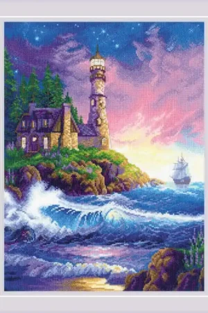 Hoge Kwaliteit Borduurpakket Lighthouse - RIOLIS