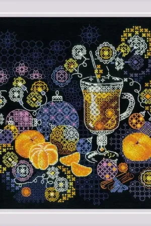 Borduurpakket Orange Mood - RIOLIS Bestel Nu