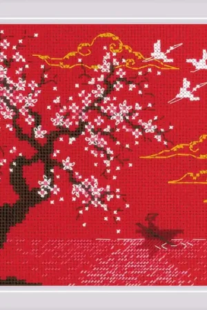 Borduurpakket Under Heaven - Lake - RIOLIS Shop Nu