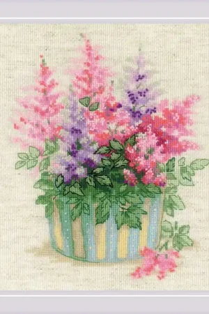 Borduurpakket Astilbe - RIOLIS Shop Nu