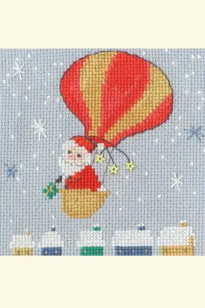 Beste Prijs Borduurpakket Dale Simpson - Delivery By Balloon - Bothy Threads