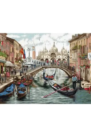 Populair Borduurpakket Venice - Luca-S