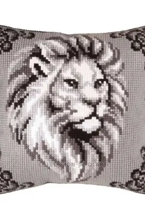 Weekendaanbieding Kussen borduurpakket Ornament - Collection d'Art