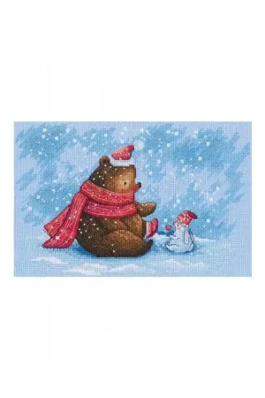 Borduurpakket Time to Warm your Noses - RTO Koop Vandaag