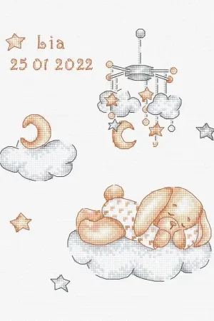 Betaalbaar Borduurpakket Sleepy - Luca-S