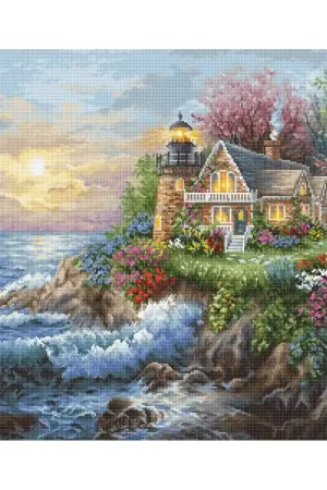 Speciale Aanbieding Petit Point borduurpakket Guardian Of The Sea - Luca-S