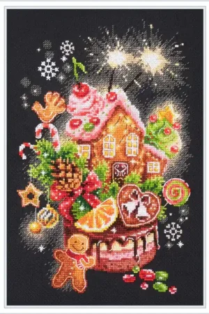 Beste Prijs Borduurpakket Christmas Sweets - Magic Needle