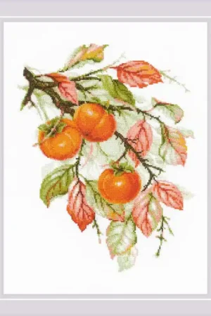 Borduurpakket Sunny Persimmon - RIOLIS Laatste Versie