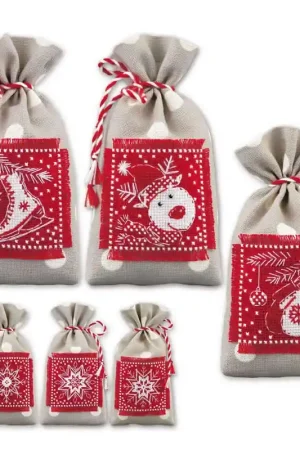Laatste Versie Borduurpakket Winter Gifts - RIOLIS
