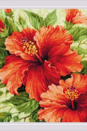 Superprijs Borduurpakket Hibiscus - RIOLIS
