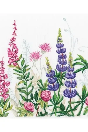 Nu Kopen Borduurpakket Lupins - RTO