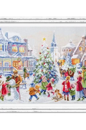 Borduurpakket Christmas Eve - Magic Needle Lage Prijs