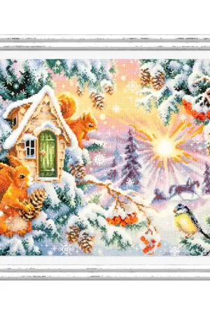 Betrouwbaar Borduurpakket Winter Morning - Magic Needle