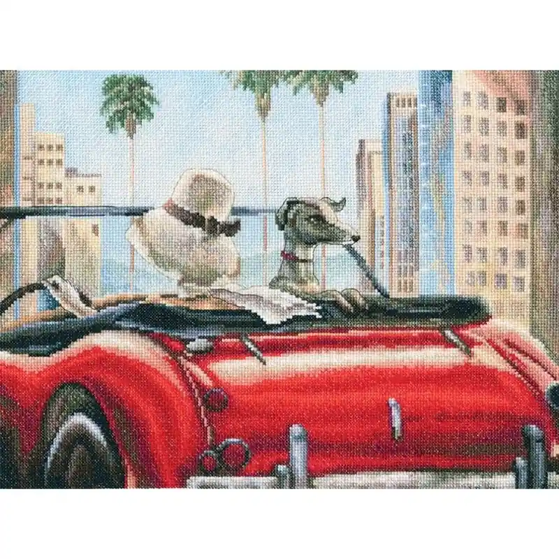 Borduurpakket Glamorous Life - RTO Op = Op