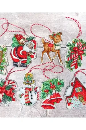 Bestel Nu Borduurpakket Christmas Toys Kit nr.1 - Leti Stitch