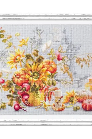 Borduurpakket Autumn Improvisation - Magic Needle Gereduceerde Prijs