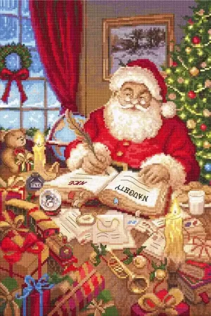 Actieprijs Borduurpakket The List of Naughty and Nice - Leti Stitch