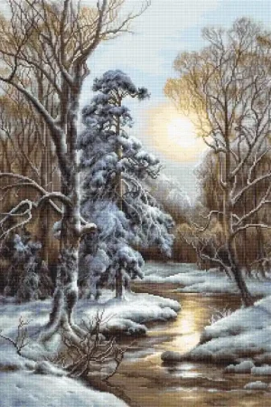 Populair Borduurpakket Thaw - Luca-S