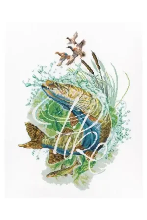 Merkproduct Borduurpakket Silvery Luce - RTO