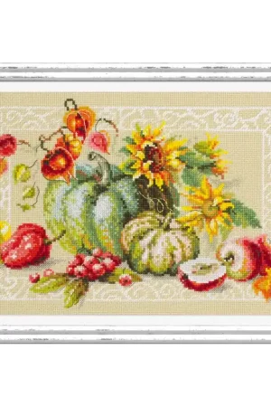 Borduurpakket Autumn Gifts - Magic Needle Snelle Levering