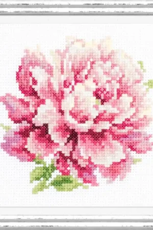 Beperkte Voorraad Borduurpakket Peony - Magic Needle