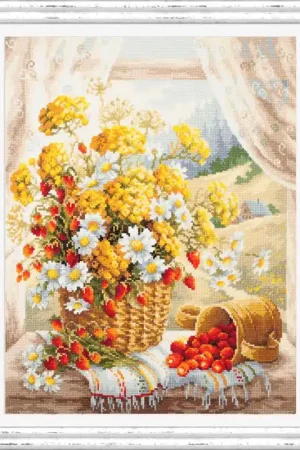 Op = Op Borduurpakket Honey Flavor - Magic Needle