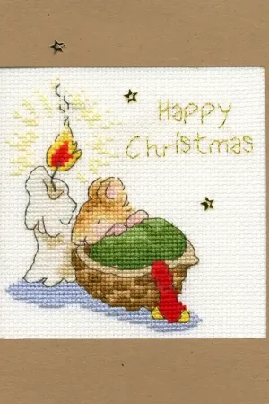 Alleen Vandaag Borduurpakket Christmas Cards - First Christmas - Bothy Threads