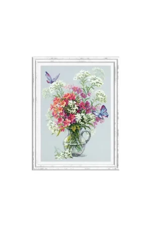 Beperkt Aanbod Borduurpakket Phlox and Yarrow - Magic Needle