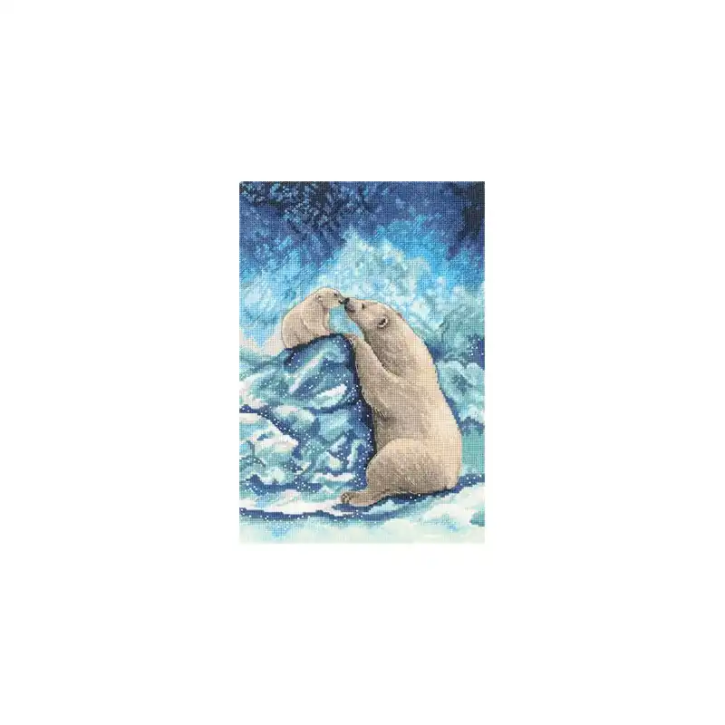 Borduurpakket Polar Bears - PANNA Bestel Nu