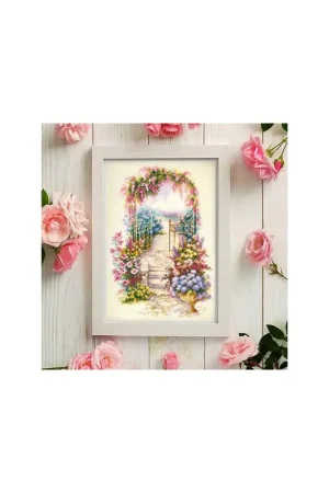 Actieprijs Borduurpakket Entrance to the garden - Magic Needle