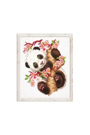 Actieprijs Borduurpakket Panda - Magic Needle