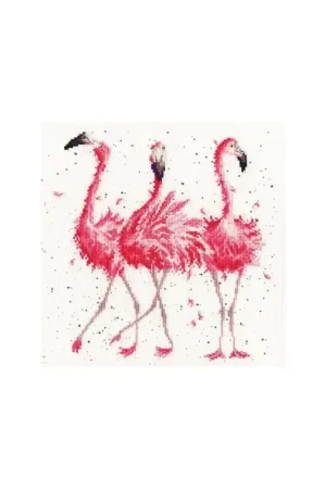 Uitverkoop Boduurpakket Hannah Dale - Pink Ladies - Bothy Threads