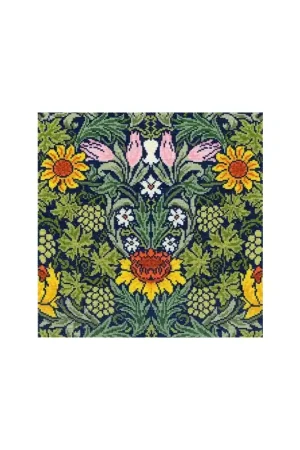 Op = Op Boduurpakket William Morris - Sunflowers - Bothy Threads