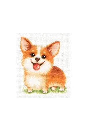 Borduurpakket Keep a smile - Magic Needle Beperkt Aanbod