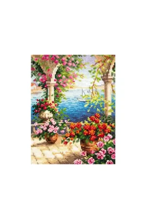 Borduurpakket Flower breeze - Magic Needle Koopje