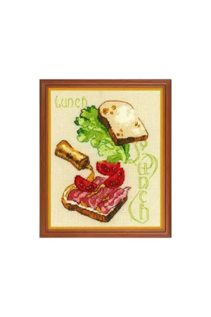 Merkproduct Borduurpakket Lunch - RIOLIS