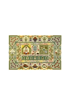 Tijdelijk Beschikbaar Borduurpakket Moira Blackburn - Peaceful Garden - Bothy Threads