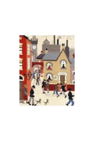 Petit Point borduurpakket Lowry - The Cheese - Bothy Threads Beperkt Aanbod