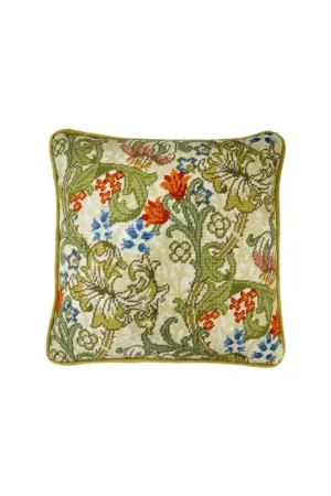 Actieprijs Petit Point borduurpakket William Morris - Golden Lily - Bothy Threads