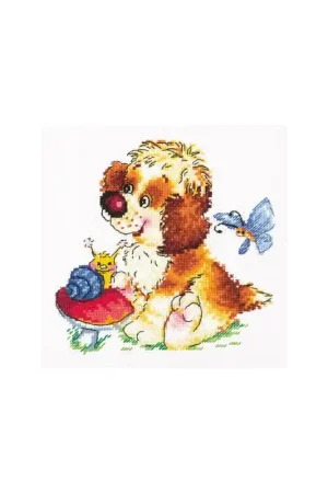 Uitverkoop Borduurpakket Beau monde - Magic Needle