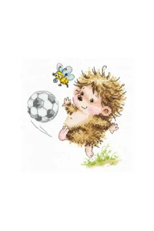 Borduurpakket Footballer - Magic Needle Flitsaanbieding