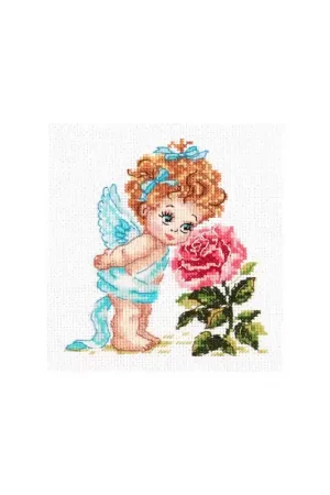 Borduurpakket Angel of Happiness - Magic Needle Koop Online