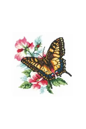 Speciale Aanbieding Borduurpakket Swallowtail butterfly - Magic Needle