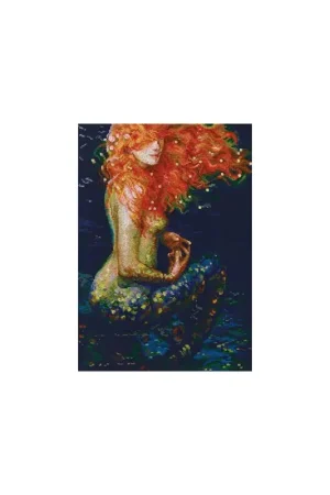 Bestseller Borduurpakket Red Mermaid - RTO