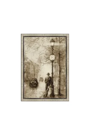 Borduurpakket Old Photo Waiting - RIOLIS Gereduceerde Prijs