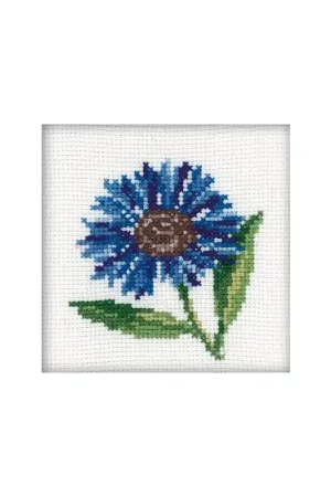 Direct Beschikbaar Borduurpakket Cornflower - RTO