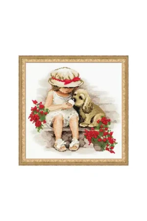 Borduurpakket Sweet Tooth - RIOLIS Beperkt Aanbod