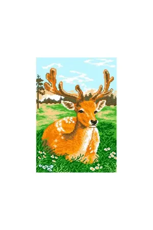 Actieprijs Voorbedrukt Aida Deer - Matryonin Posad