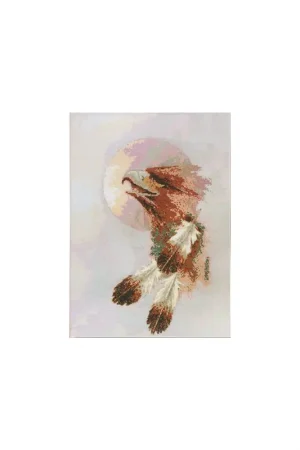 Beperkte Voorraad Borduurpakket Eagle Moon - Janlynn